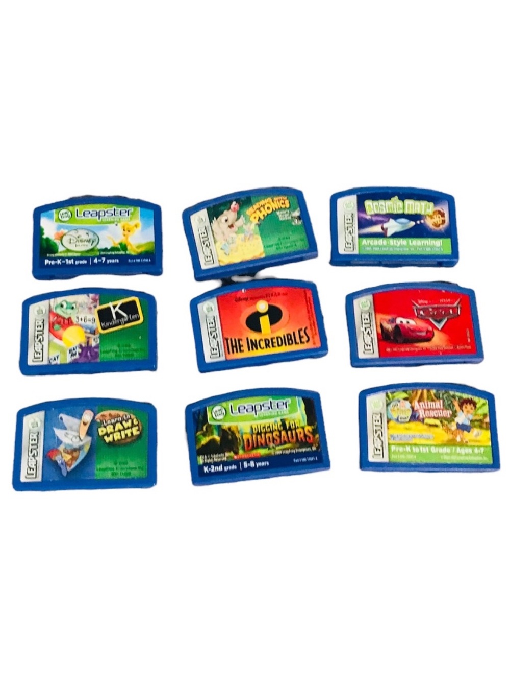 9 Leapfrog Leapster Learning Video
Games